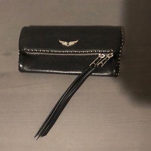 Brand New Zadig Voltaire Mini studded clutch